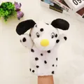 Zachte pluche dalmatiër hond handpop speelgoed voor educatieve verhalen voor kinderen - Dalmatiër