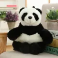Süßer Panda Plüschtier Rucksack in Schwarz und Weiß mit weicher Textur für Kinder - 40CM / Panda