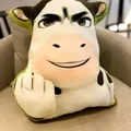 Funny abstract cow plush pillow featuring expressive meme face and humorous gesture - 10cm Keychain Style / Come On (Keychain)