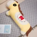 Cute cartoon horse plush pillow long cushion for side sleepers in yellow - 100cm / Yellow Horse