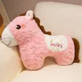 Süßes rosa Pferd Plüschkissen Spielzeug Maskottchen Kissen für die Sofa Dekoration - Handwärmer-Stil / 40x55cm / Rosa
