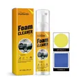 Homonth Auto-Innenraum Schaumreiniger-Set mit Schwamm und Tuch zur Lederpflege 100ml - Reinigungsset (Inklusive Handtuch & Schwamm) / 100ml Packung
