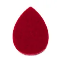 Almohadilla difusora de aromaterapia de fieltro rojo en forma de lágrima para aceites - Rojo