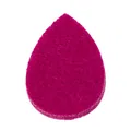 Almohadilla de fieltro rosa magenta en forma de gota para medallón difusor de aroma - Rosa rojo