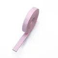 Lanière en cuir PU motif serpent rose de 8mm pour bricolage et bijoux - Bande de Cuir Motif Serpent / Large Long / Rose