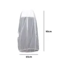 Funda protectora de malla para vestido de novia, dimensiones 90 cm por 65 cm - Blanco