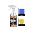 Rayhong 60ml Mehrzweck-Schaumreiniger-Set fürs Auto mit blauem Tuch und Schwamm - 60ml Set
