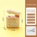 Portable magnetic mini heat sealer for food snacks featuring Type-C charging cable - Type-C Charging / Interwoven Rhythm
