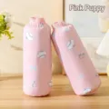 Durable pink waterproof kitchen oversleeves with cute puppy print, size 32x16.5 cm. - 32x16.5cm / Pink Dog Style