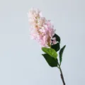 Ramo di Ortensia Pagoda Artificiale Rosa Chiaro 73cm Stelo Singolo Decorazione - Rosa chiaro