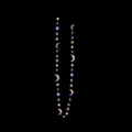 Holographic moon and star garland hanging decoration for party decor 3.5m length - Mixed Sized Moons / 3.5M / AB Color