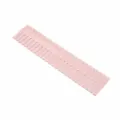 Pink plastic drawer divider 4pcs, adjustable grid partition for underwear and socks storage. - Long Style 37x7cm / Pink