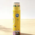 Juego de 18 lápices de colores en tubo cilíndrico para dibujo y arte de niños - 18 Colores