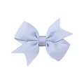Fermaglio per capelli classico con fiocco in nastro grosgrain viola chiaro per bimba - Viola chiaro (307)