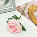 Fausse fleur d'oeillet rose artificielle pour decoration de maison de mariage - Petit Œillet Rose