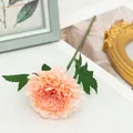 Fausse fleur unique de œillet rose pêche pour décoration de maison, mariage et cadeaux. - Petit Œillet Champagne