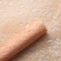 Peach pink natural hemp paper roll, ideal for floral bouquet wrapping and gift packaging. - Dream Paper / 50x70cm (5 Sheets/Pack) / Champagne
