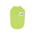 Minimalist lime green dopamine style dog undershirt made of premium thermal velvet fabric - S / Fruit Green