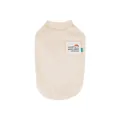 Soft beige thermal pet sweater for small dogs autumn winter cozy warm undershirt - S / Beige
