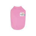 Minimalist pink dog fleece base layer shirt for small dogs in autumn winter style - S / Plum Pink
