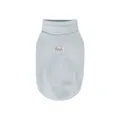 Light blue thermal turtleneck dog shirt made of soft stretch fabric for autumn and winter - Blue