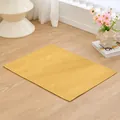 Minimalistische gele rechthoekige huisdiermat voor katten en honden in een gezellig huis - Geel