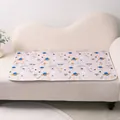 Empapador lavable para mascotas con estampado de ovnis - S / Planeta Luna