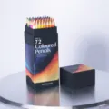 Professional 72 colors oil-based colored pencil set in portable paper tube - Colored Pencil (AK86-72) / 72 Colors / Colorful