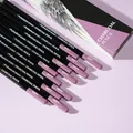 Professional soft charcoal pencils for artistic sketching and drawing with purple accents - Soft Charcoal (12 Per Box)