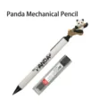 Niedlicher Cartoon Panda Druckbleistift 0,5 mm mit passendem 2B Bleistiftminen Set - Panda Klettert Auf Baum Stil / 0.5mm Stift Mit 1 Tube Minen