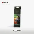 Set profesional de 18 lápices de colores JOY WISH en elegante caja de cartón negra - Edición Estándar (Y800-18) / 18 Colores (Caja de Papel)