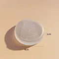 Transparent silicone bear door handle bumper, 4cm diameter wall protector for furniture - Dudu Bear