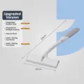 High-quality anti-slip window squeegee cleaning tool with 20cm blade for home and car tiles - Grey Handle Style / 20*29CM
