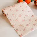 Rotolo di fodera per mobili a fiori per protezione cassetti resistente all'umidità - 3 Metri / Light Foundation Rose