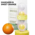 Hangende toiletpot reinigingsmand met oranjegeur geballen voor de badkamerverfrissing - 50g Gewicht / Citrus Sinaasappel