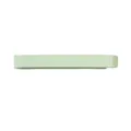Minimalist pale green wall-mounted towel rack and shoe storage bar for bathroom organization - Universal / Green