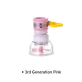 3rd generation pink rotatable kitchen faucet splash-proof aerator filter nozzle extender - 3rd Gen Basic / Pink