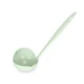 Versatile light green wheat straw 2-in-1 soup ladle and strainer spoon for kitchen use - Nordic Green