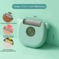 Green 3-in-1 portable bear-shaped lint remover for pet hair and sweater pilling - Cartoon Bear 3-in-1 Style / 8.5x5cm / Green