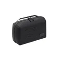 Premium black thickened digital storage bag for electronic accessories and cables - Black