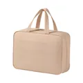 Peach oxford cloth travel storage bag with handles for business trip organization - Peach Pink