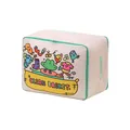 Compressible Oxford cloth clothing storage bag featuring cute cartoon frog print - Fruit Green Letters / Medium Down Jacket Bag