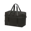 Large capacity black travel duffle bag for business trips and short travel journeys - L / Black