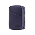 Portable waterproof digital gadgets storage bag in purple finish - Purple