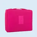 Borsa da viaggio impermeabile in tessuto Oxford rosa acceso - Rosso rosa