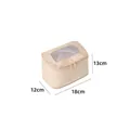 Tragbare beige atmungsaktive Reise-Kompressionstasche mit 18x12x13cm Größenangaben. - Beige (Nr. 6)