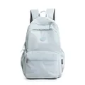 Leichter hellblauer Freizeit-Nylon-Rucksack für Damen für Reisen und Outdoor-Aktivitäten - Hellblau / Einheitsgröße