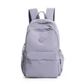 Stylish lavender purple lightweight nylon backpack for women travel and daily use - Purple / One Size