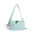 Borsa a tracolla leggera verde menta di tendenza con ciondolo a stella e logo Yumosu - Tipo standard / Blu Menta
