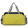 Sac de sport jaune grande capacité avec séparation sec humide pour entraînement - Taille unique / Jaune